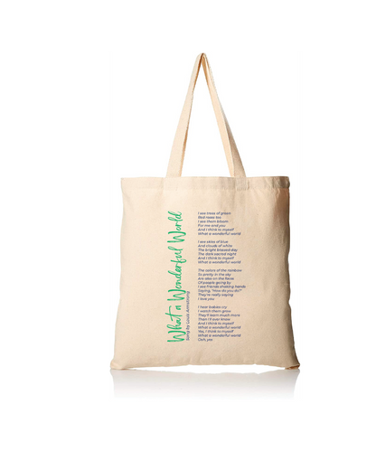 What a Wonderful World Tote Bag